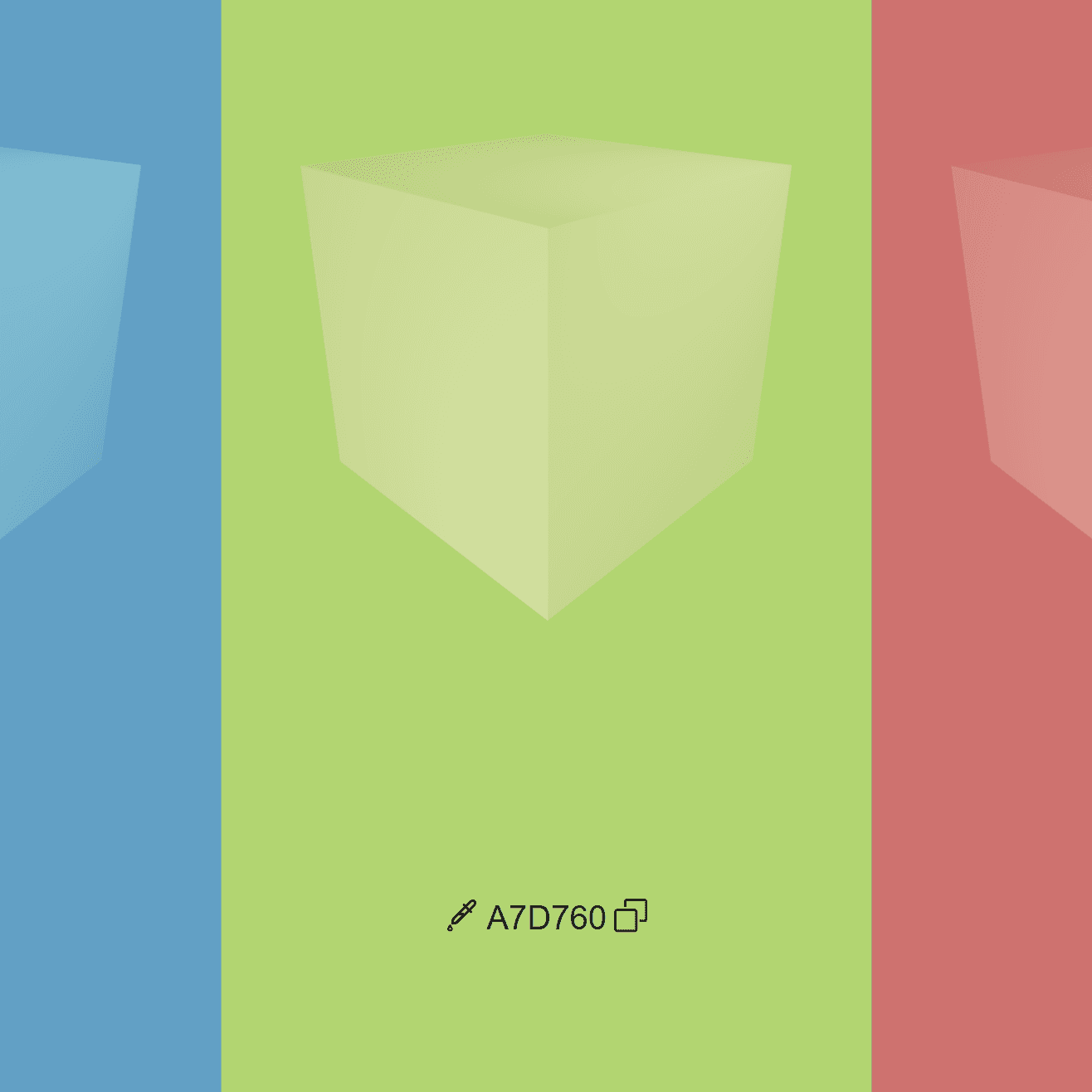 Cube Color Picker Demo Image